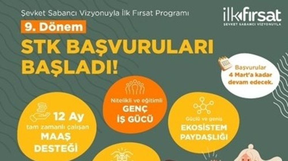 Şevket Sabancı Vizyonuyla İlk Fırsat Programı’nın 9. Dönem STK Başvuruları Açıldı