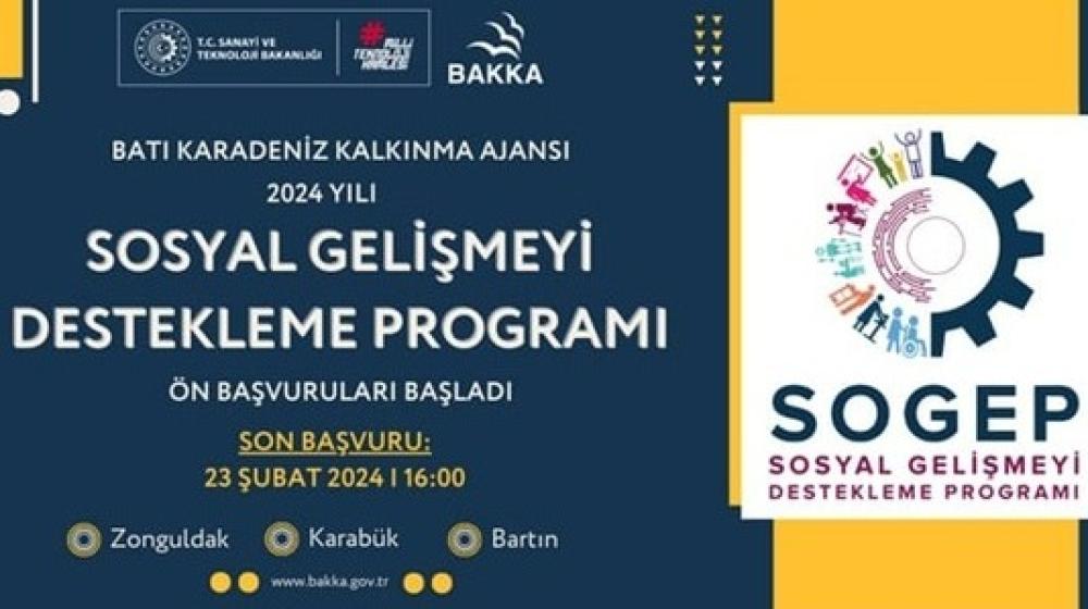 BAKKA 2024 Yılı Sosyal Gelişmeyi Destekleme Programı (SOGEP) Ön Başvuruları Açıldı