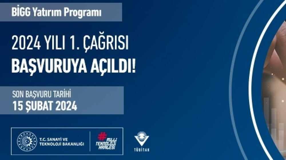 Yatırım Tabanlı Girişimcilik Destek Programı BİGG Yatırım Programının 2024 Yılı 1. Çağrısı Açıldı