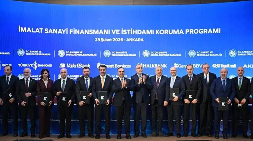İmalat Sanayine 100 Milyar TL’lik Kapsamlı Finansman Programı Başlatıldı