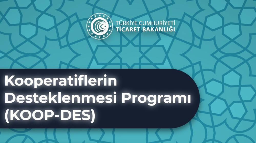 2026 Yılı Kooperatiflerin Desteklenmesi Programı (KOOP-DES) Başvuruları Başladı